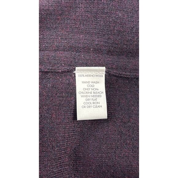 CALVIN KLEIN Extra Fine Merino Wool 1/3 Zip Pullover Sweater Men's Size XL - Picture 5 of 6